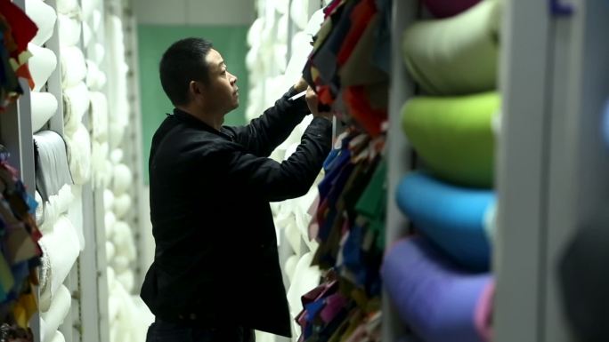 丝绸 纺织品交易