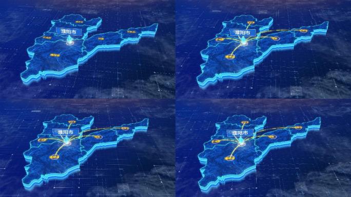 濮阳市辐射全市网络地图