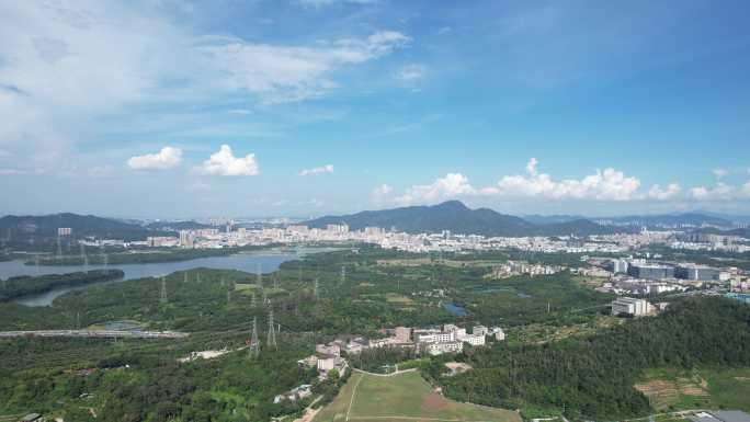 【正版素材】深圳宝安区石岩街道和石岩湖