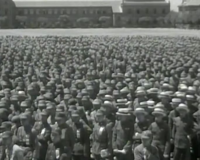 1934年南京群众的爱国集会