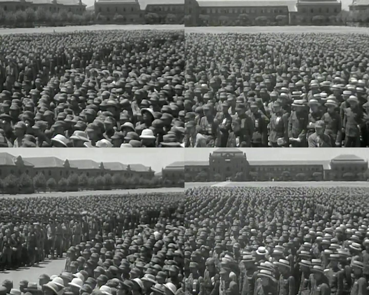 1934年南京群众的爱国集会