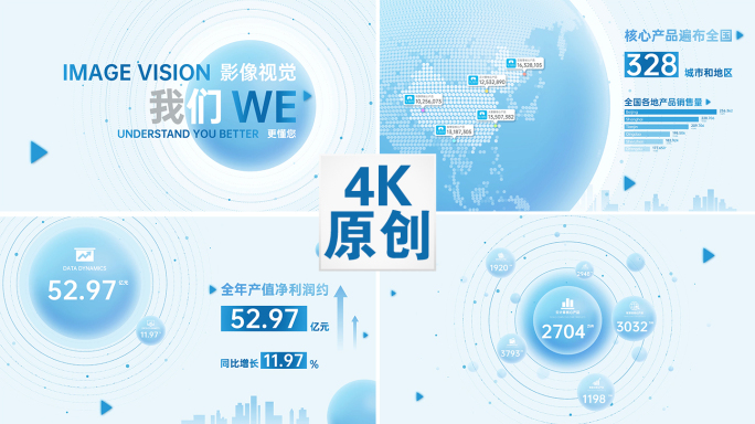 企业年报 数据展示 业绩汇报 工作报告