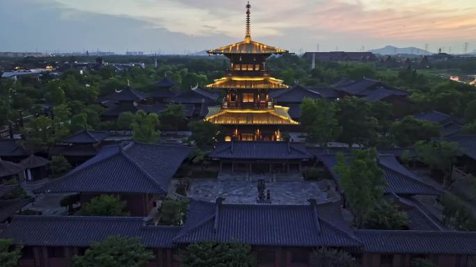 【合集】上海松江广富林文化遗址禅寺可商用