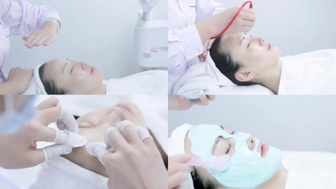 女性美容护肤流程