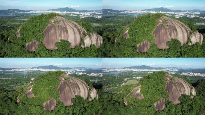 【正版素材】深圳凤凰山亚婆髻阿婆山