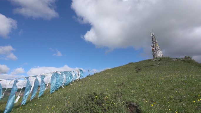 甘肃宣传片甘加山地草原摄影