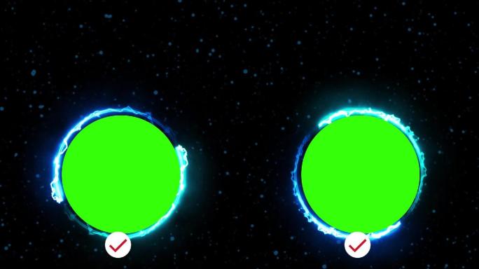 视频关注结尾素材