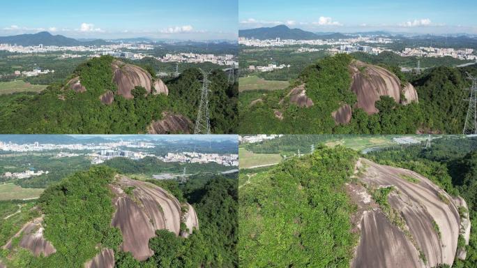 【正版素材】深圳凤凰山亚婆髻阿婆山