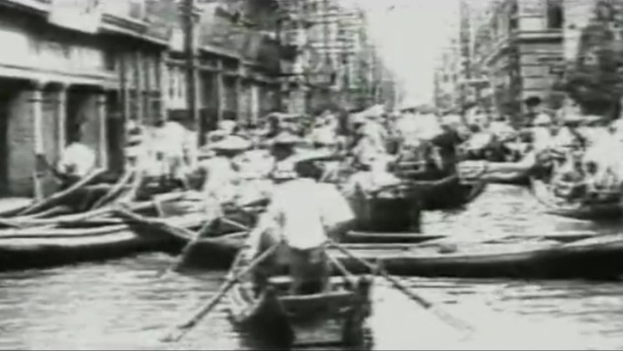 1931年 长江洪水泛滥 武汉水灾