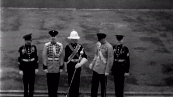 20世纪30年代皇家海军在北京表演