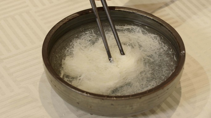 扬州文丝豆腐制作过程