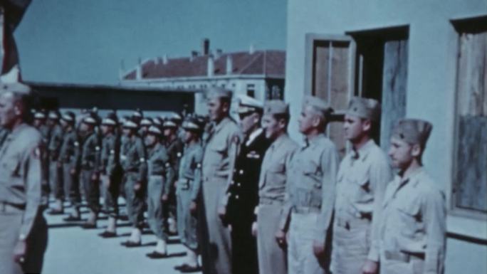 1945年在青岛的美军