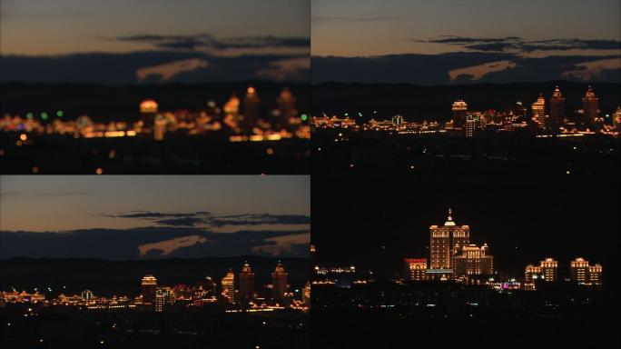 夜景 城市 繁华都市