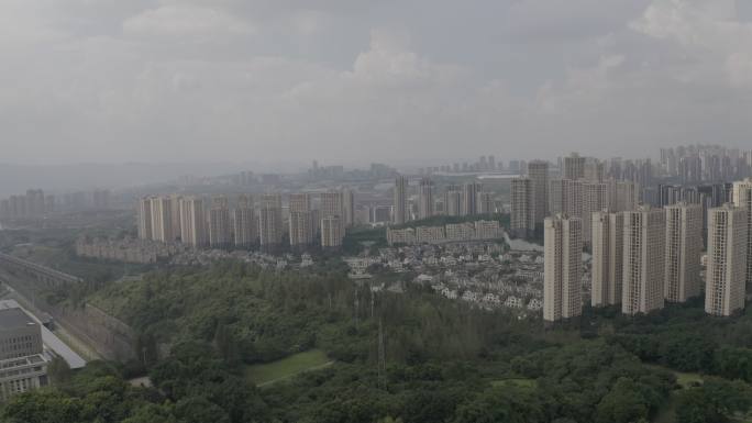 两江新区  航拍   城市 重庆 风景