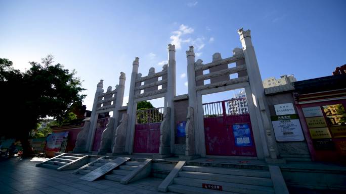 广东化州市孔庙大门