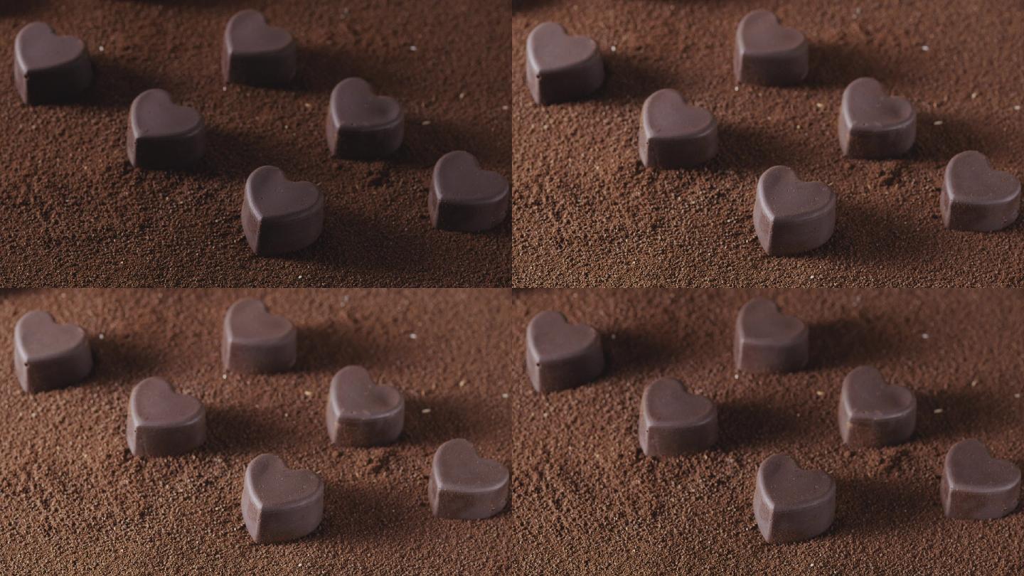 巧克力排列扫光展示