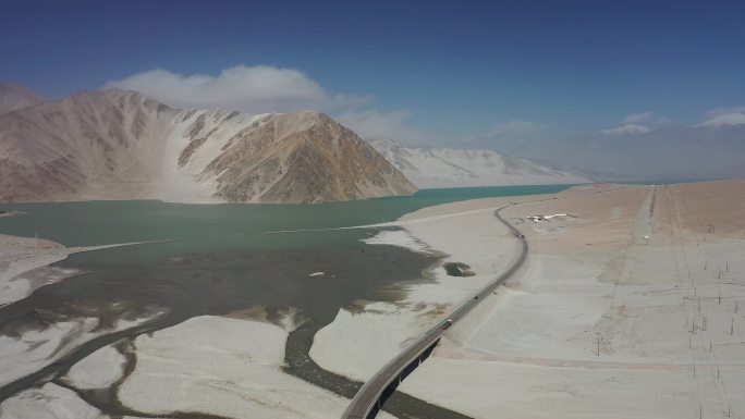 原创 新疆阿克陶县白沙湖白沙山中巴公路