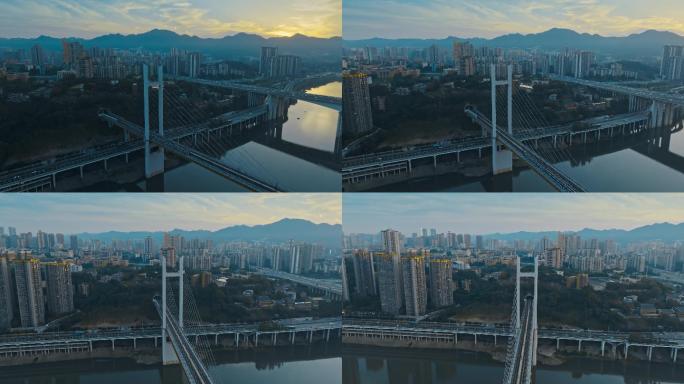 高家花园大桥航拍8