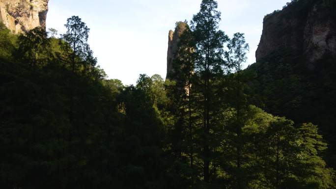 温州 雁荡山 乐清 旅游景区 航拍 奇山