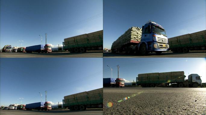 卡车 货运 运输 车流