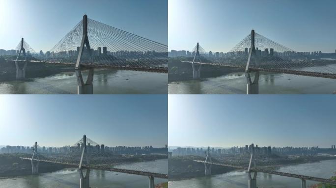 重庆马桑溪大桥航拍-