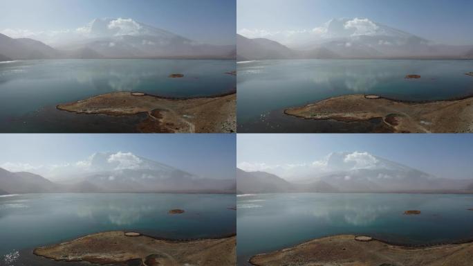 原创 新疆喀拉库勒湖慕士塔格峰雪山风光