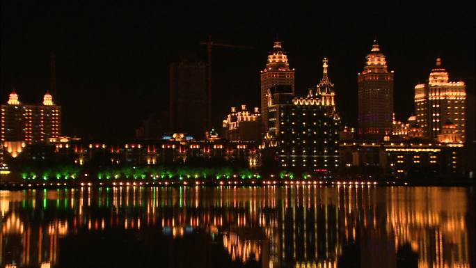 夜景 城市 繁华都市