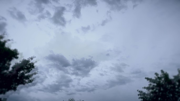 雨后北京乌云流云