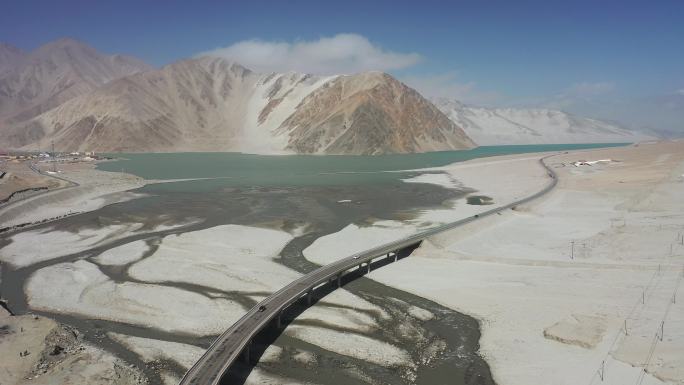 原创 新疆阿克陶县白沙湖白沙山中巴公路