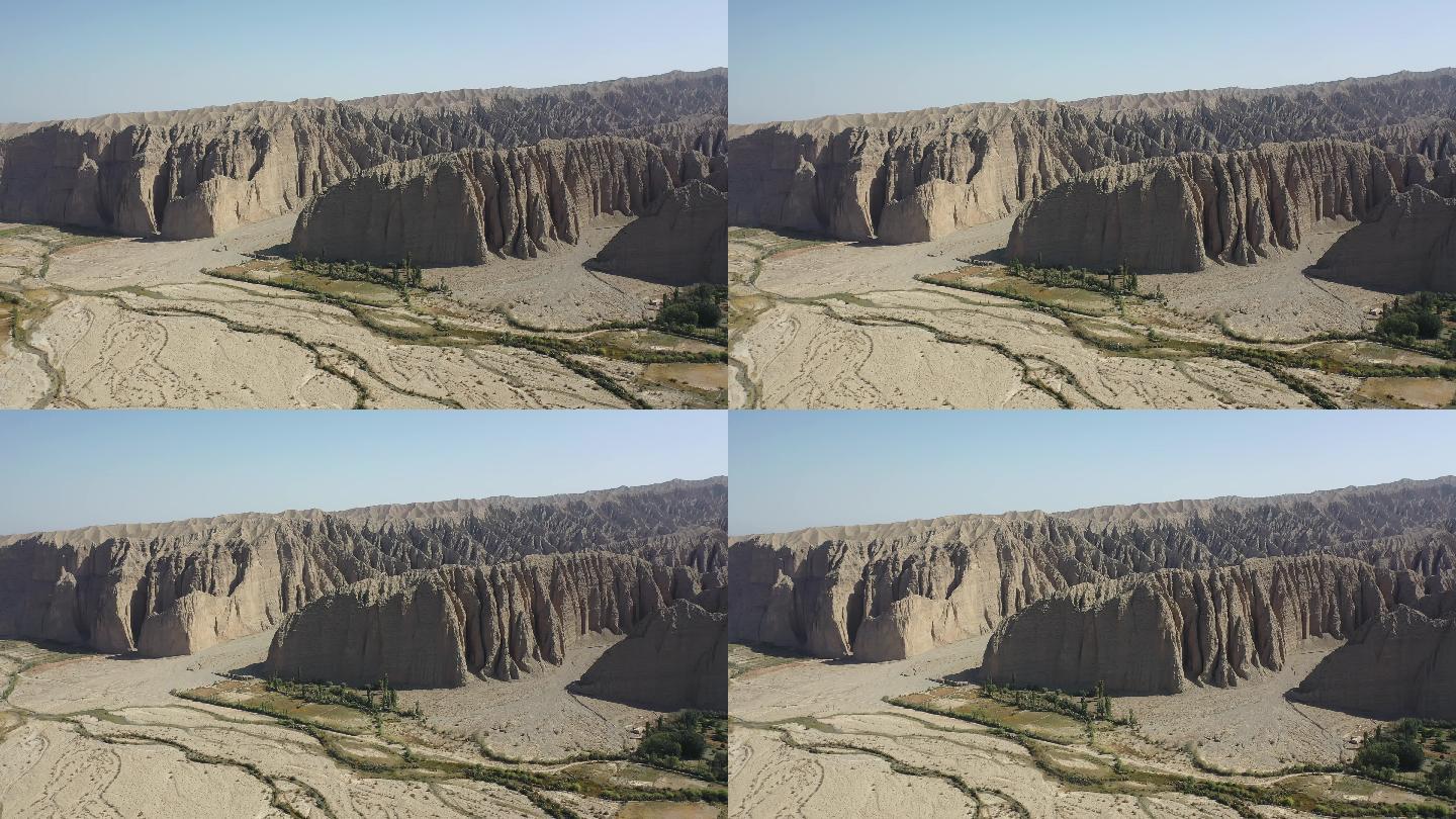 原创 新疆阿克陶县盖孜河峡谷中巴公路风光
