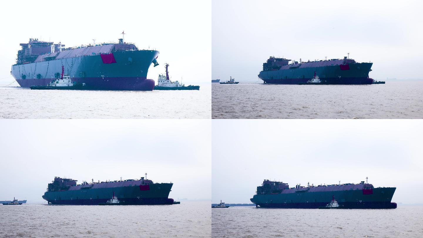 船只 大海  出海 LNG船
