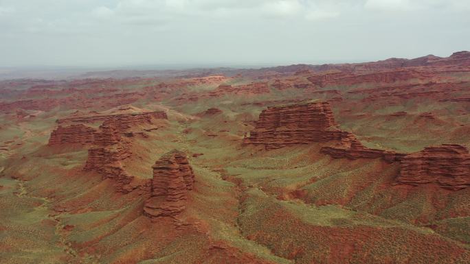 原创 甘肃张掖平山湖大峡谷自然风光航拍