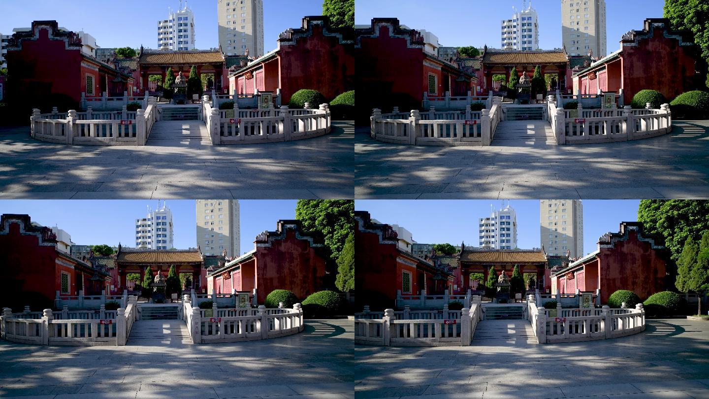 广东化州市孔庙内景