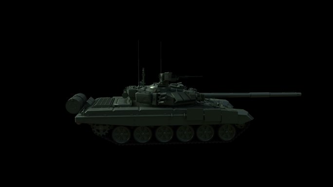 俄军T90 MBT主战坦克360度展示
