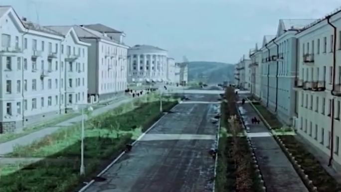 70年代苏联人民居住房屋环境面貌