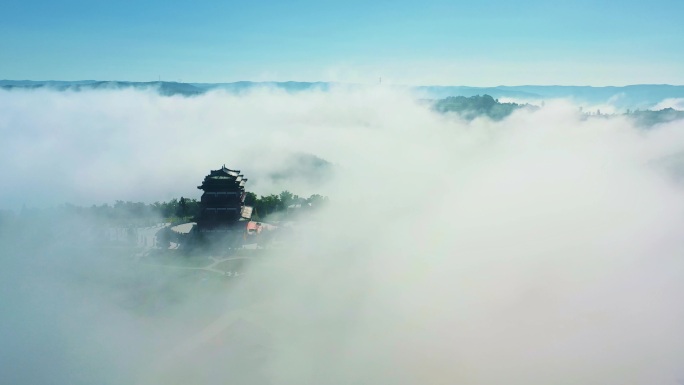 云雾缭绕的仙境