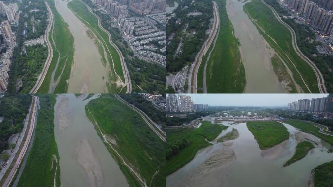 四川德阳旌阳区城北片区城市风景