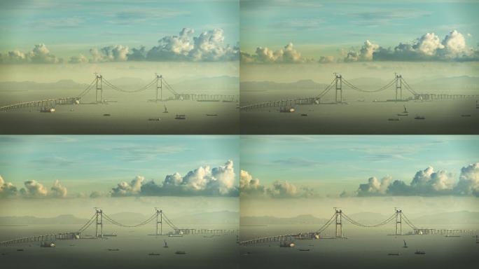 深中通道建设中延时