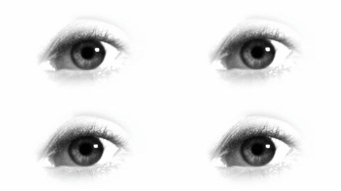 人类眼睛特效人眼眼白眼球