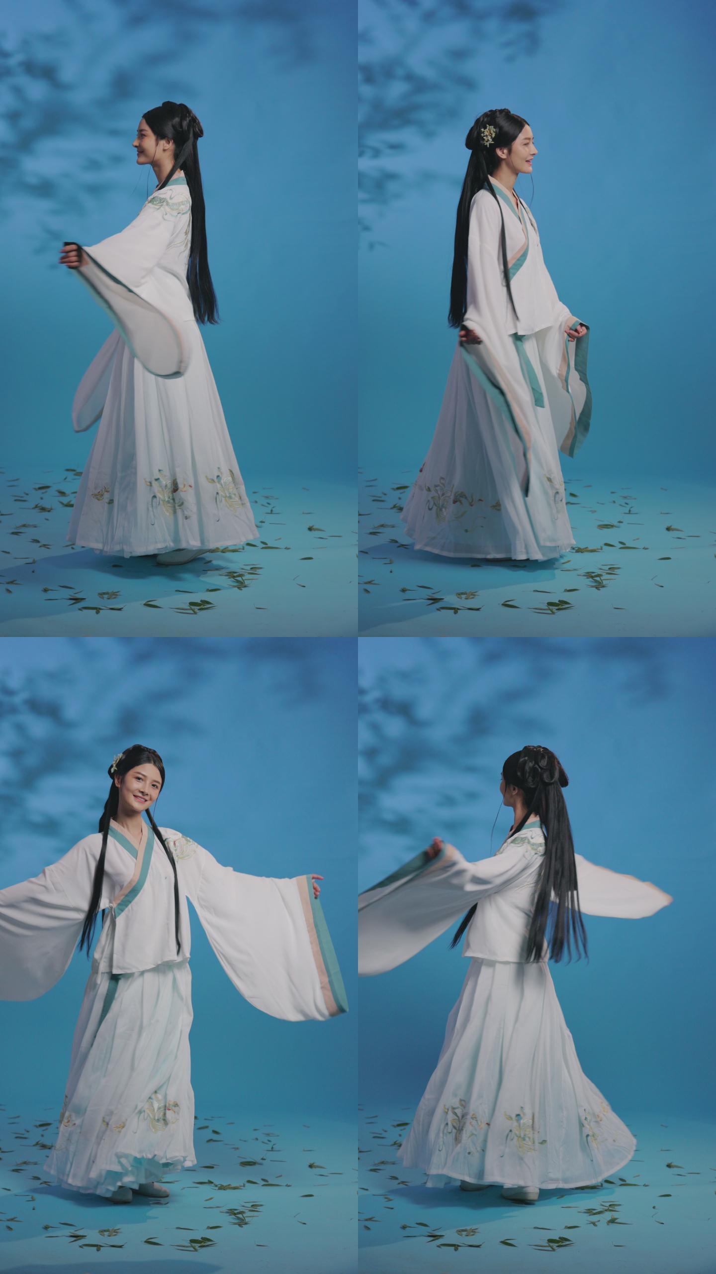 古装美女汉朝汉代古典跳舞展示