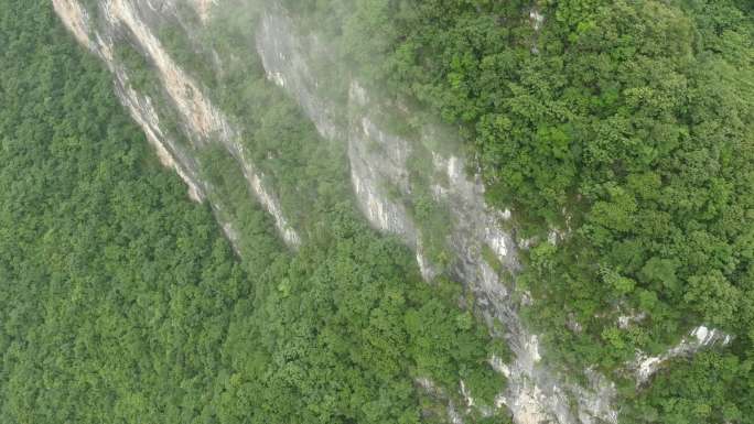 乌江山川河流风光重庆彭水航拍