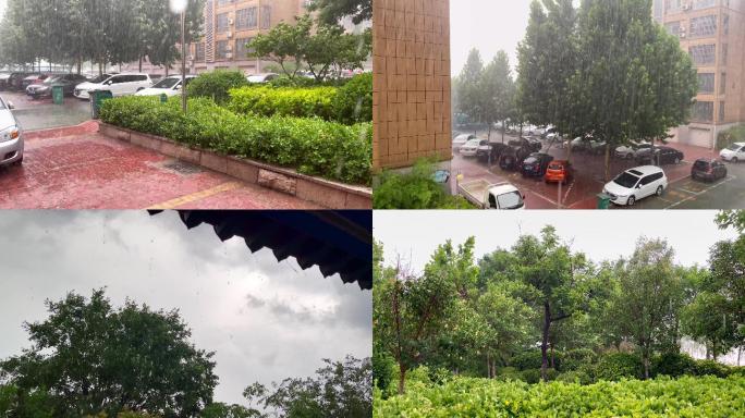 狂风暴雨大雨下雨强降水