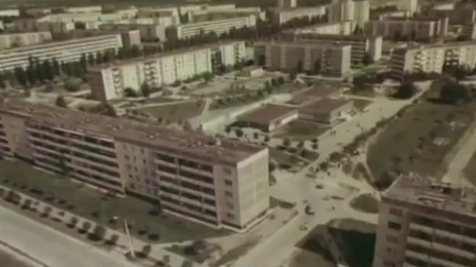 70年代苏联人民生活小区居住条件