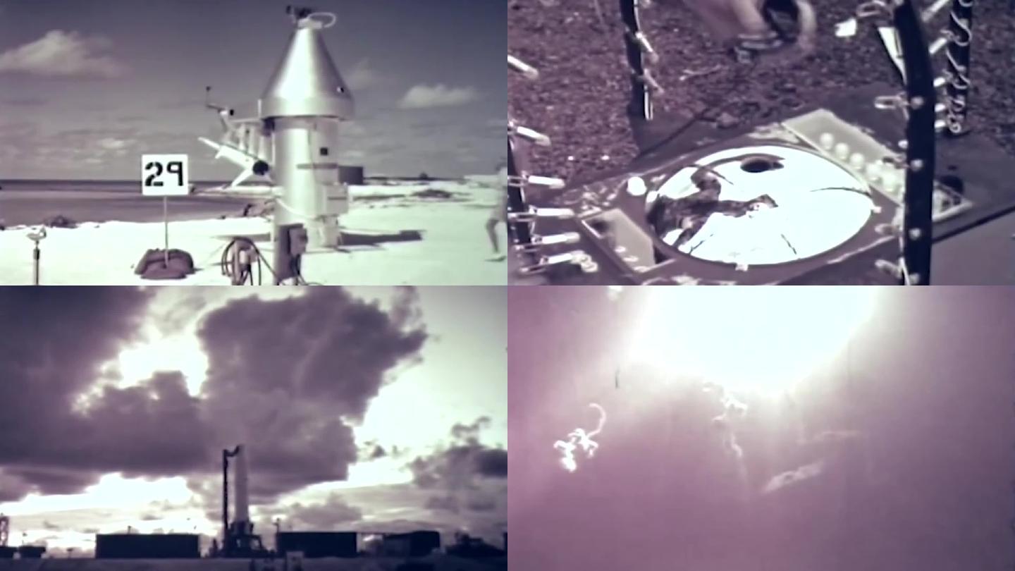 60年代美国太平洋岛高空核试验