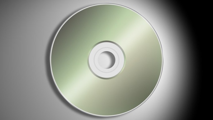 光盘的动画特效光碟
