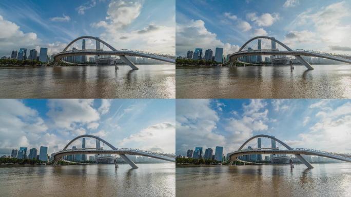 蓝天广州海心桥