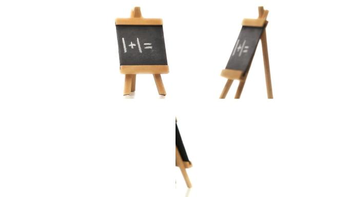 动画黑板上的数学题特效