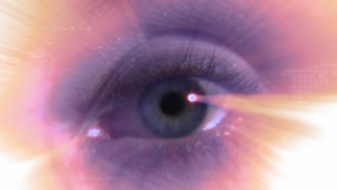 人类眼睛动画特效眼睛瞳孔特效科技
