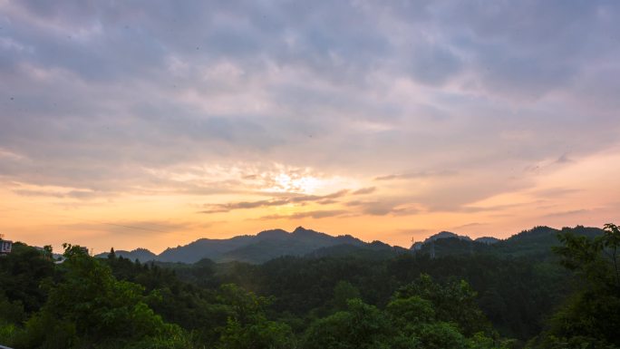 大山日出