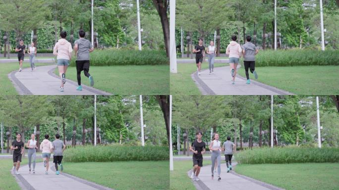 跑步锻炼身体